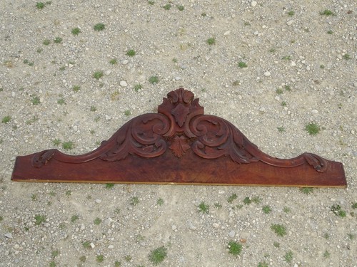 Joli ancien fronton placage - joli,