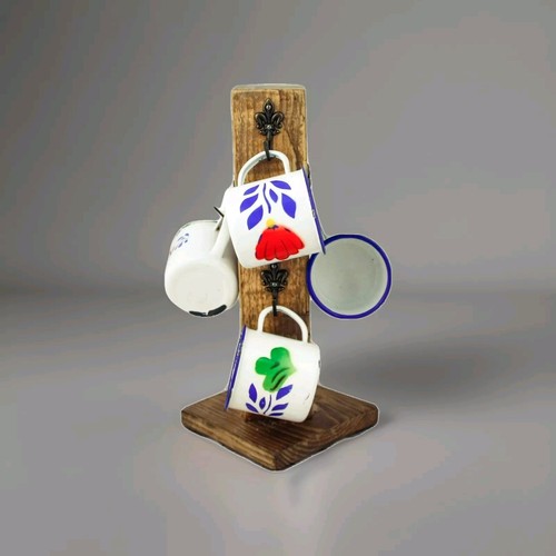 Ancien support tasse - tasse, en