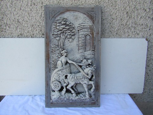 Panneau boiserie ancien patine - panneau,