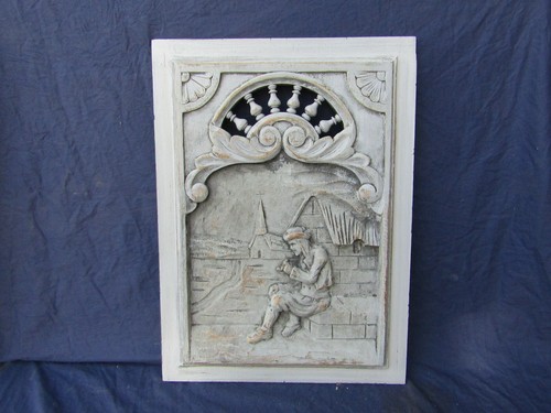 Ancien panneau boiserie en - ,